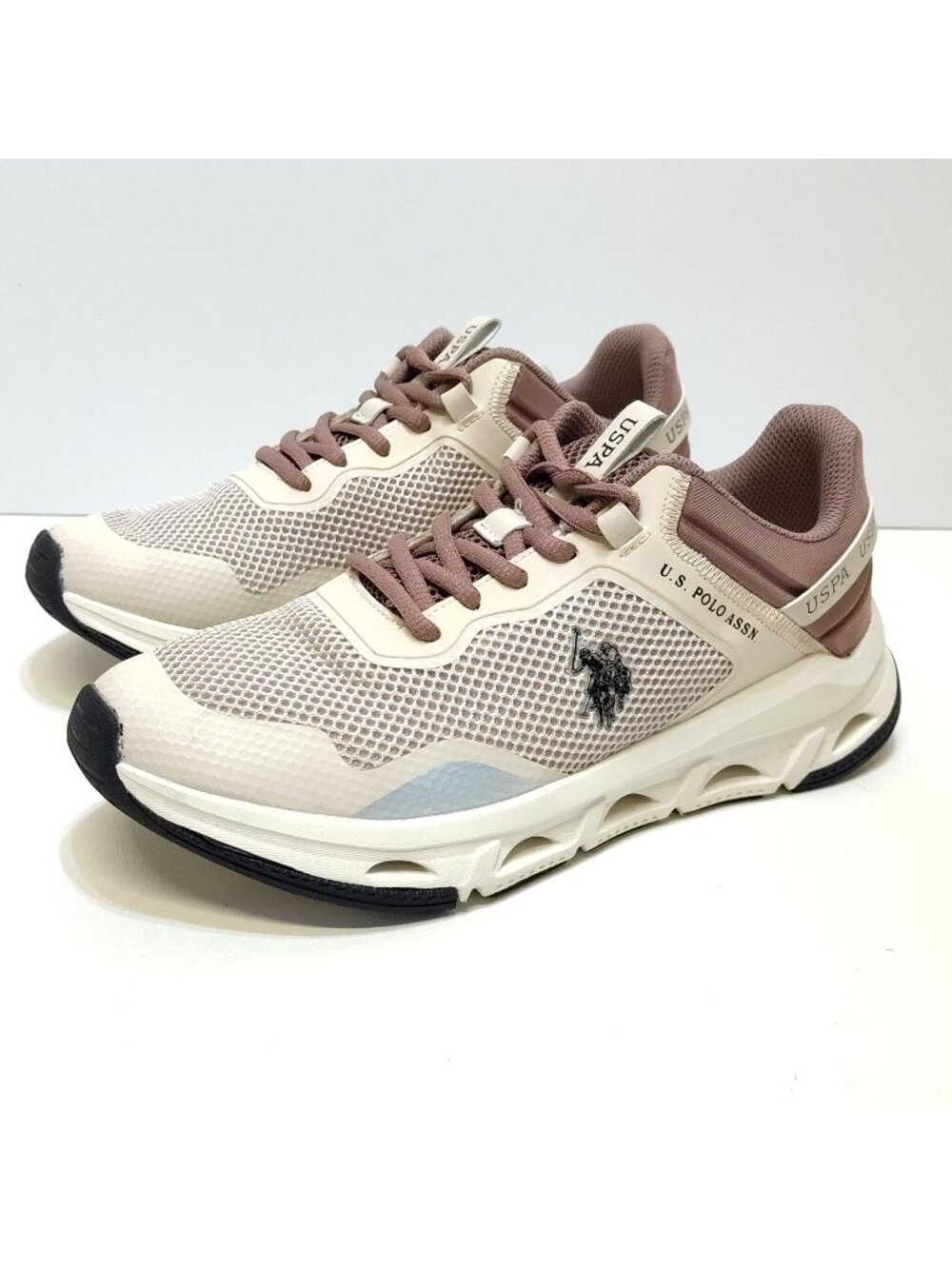 U.S. Polo Assn. NICAL-ML Sporty Athletic Sneakers Mesh Upper WMNS US 10 EUR 42